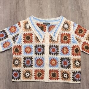 Miroh Granny Square Top